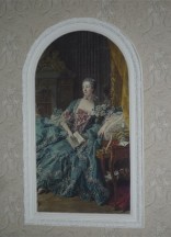 Copie du Portrait de la marquise de Pompadour. François Boucher