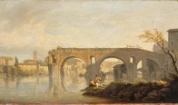 Le Ponte Rotto à Rome. Vernet Joseph