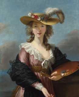 copie Self portrait Elisabeth Vigée-Lebrun