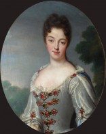 Marie-Adélaïde de Savoie, duchesse de Bourgogne. Santerre Jean-Baptiste.