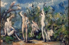 Paul Cézanne. Baigneurs.