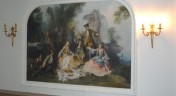 Copie de Le Repas au retour de la chasse. Lancret Nicolas.