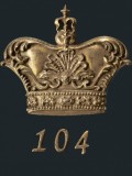 Couronne décor de porte de cabine, Terra di Siena