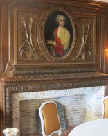 tableau du trumeau de boiserie de la salle à manger