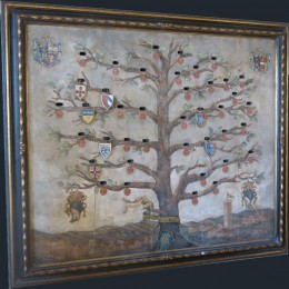 Tableaux de clefs des chambres, réalisationTerra di Siena
