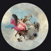 Tiepolo, Giambattista. Copie du plafond Noblesse et la vertus d ignorance .