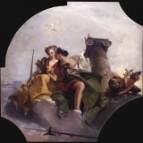 Giovanni Battista TIEPOLO. Fortitude and Justice