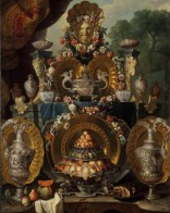 Alexandre-François Desportes. Still Life with Silver