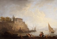 Scène de port. Vernet.