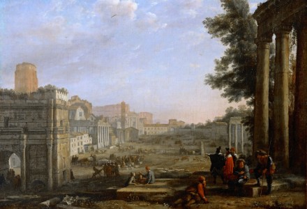 Vue du Campo Vaccino - Claude Lorrain