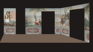 montage d un panoramique la vie rurale JD Tiepolo
