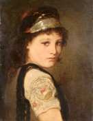 Gyzis Nikolaos. Girl from Megara