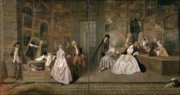 L enseigne de Gersaint. Jean-Antoine Watteau